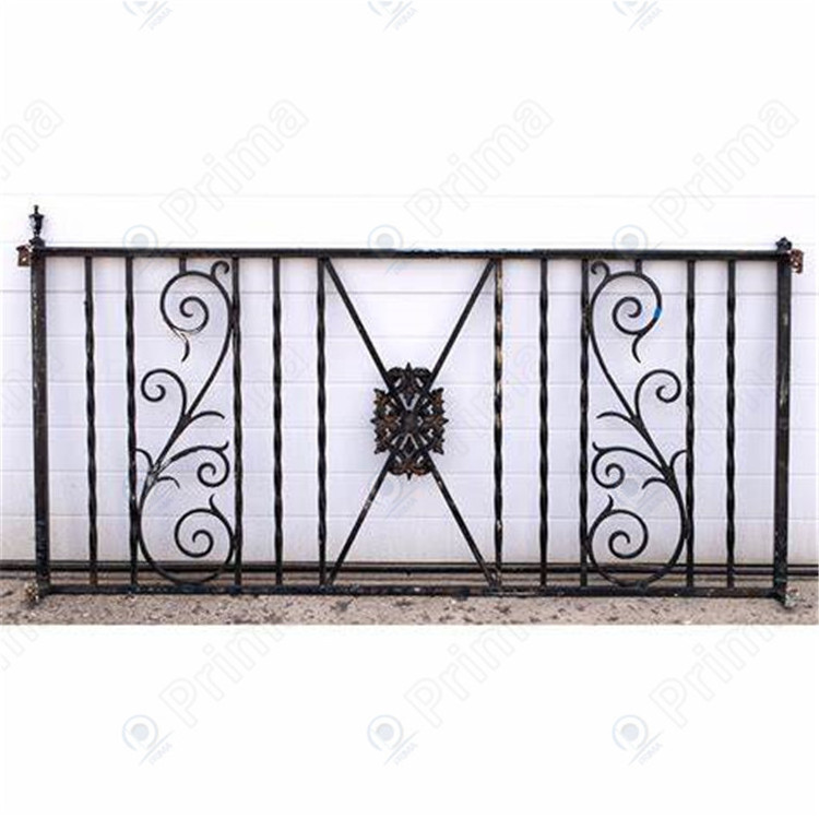 CBDMART Outdoor Wrought Iron Stair Railing Price Wrought Iron Stair Railing Sliding Door Railing