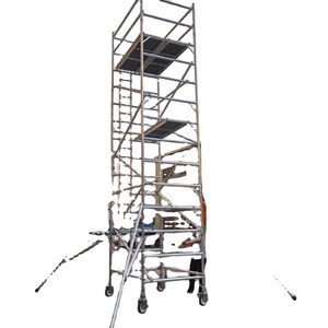 CBDMART Working Platform Wheel Scaffolding  Mobile Aluminium Quick Stage Scaffolding for Hot Sale