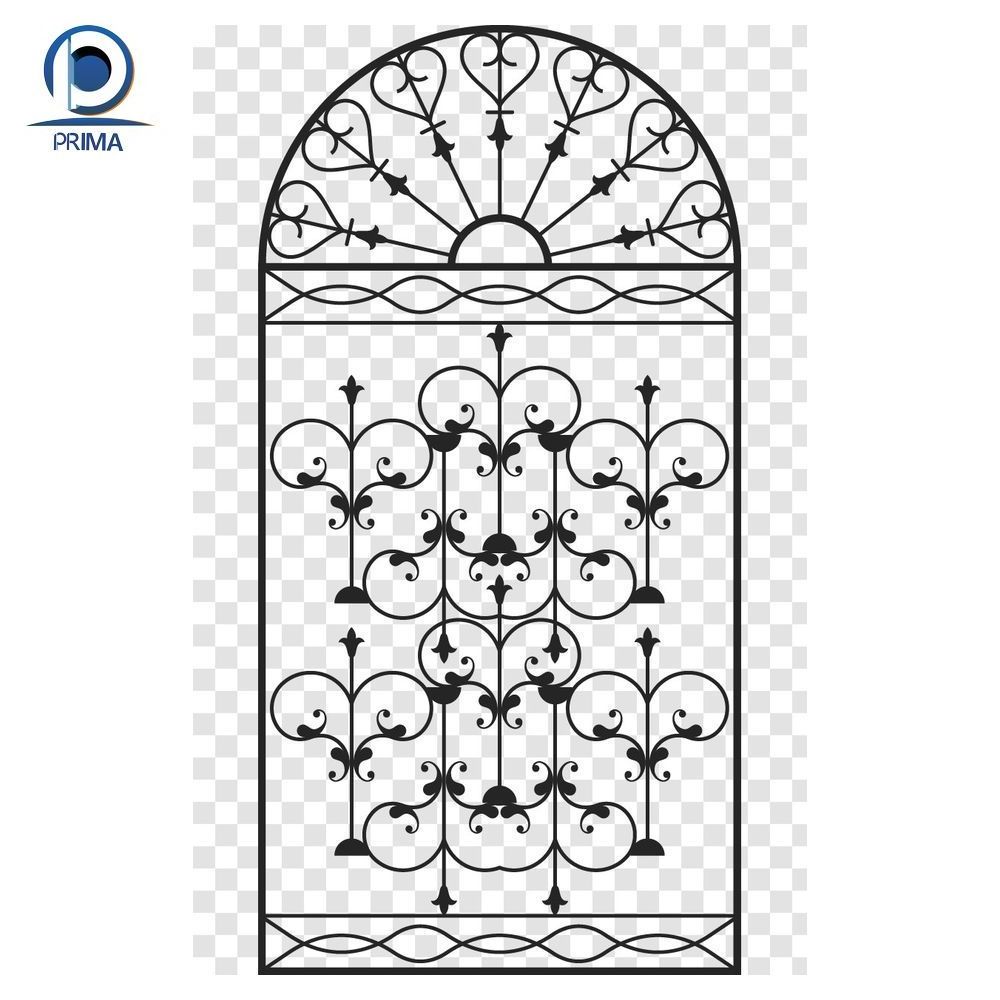 CBDMART Modern Customized Personalization Home Forged High Quality Iron Window Guard Design