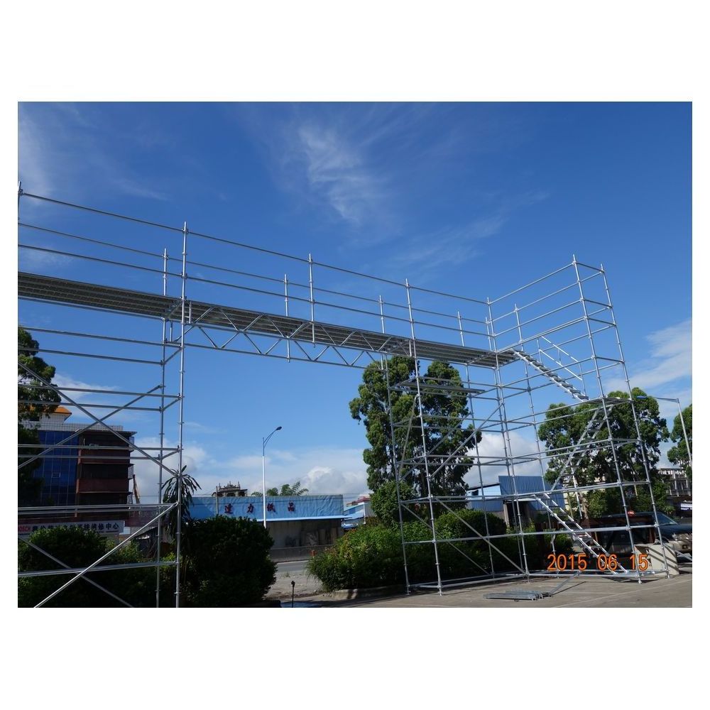 Prima Frame Scaffold Construction mobile Step portal scaffolding  hot-dip galvanized ladder H Frame scaffolding customized