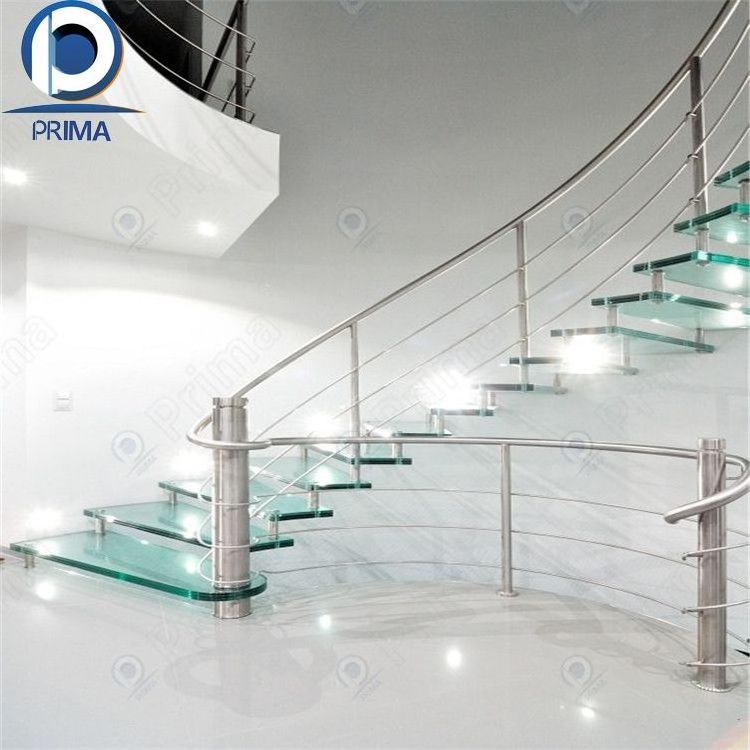 Prima Metal Steel Stair Carbon Stainless Steel Spiral Staircase   Customized Design Outdoor