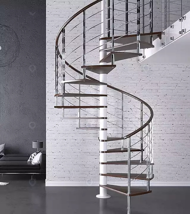 2022 New Design Metal Cast Iron New Design Stainless Steel Structure Second Hand Used Glass For Sale Spiral Staircase