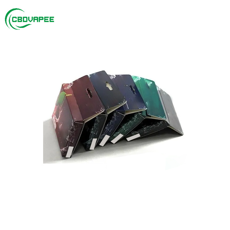 Recyclable Customized Logo cardboard 0.5ml 1ml 2ml Disposable Carts box empty packaging Paper gift box