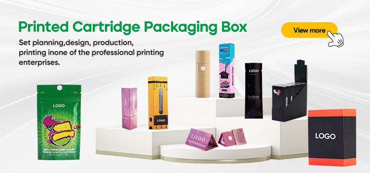 Custom Brand printed 0.5ml 1ml 2ml 3ml 5ml disposable package cart pen gift box