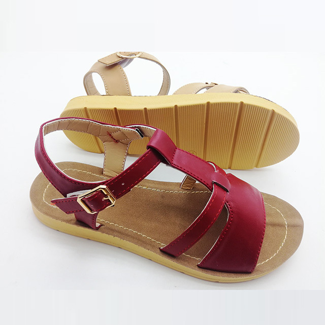 Hot sale 2020 fashion pu sandals arabic sandals for women and ladies