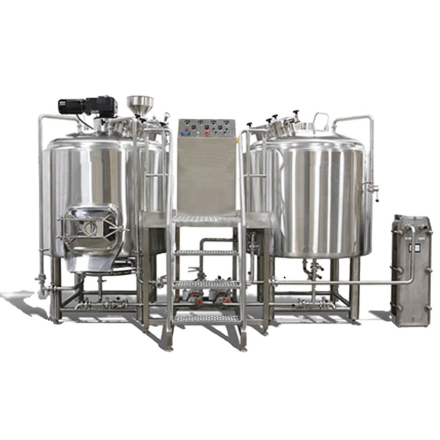 Stainless Steel Electric 500l 1000l 2000l Craft Nano Beer Brewery System Brewing Machine Equipment Supplier