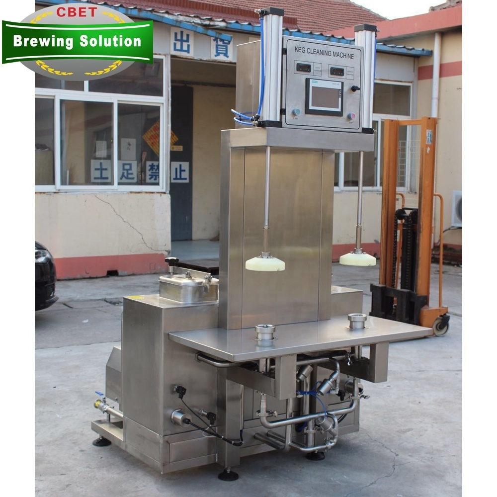 Beer kegging machine beer keg filling and washing machine