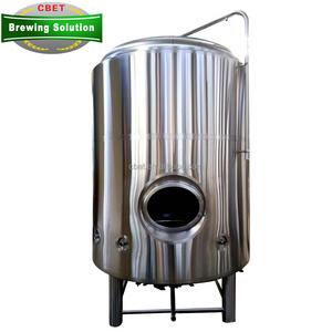 Glycol Cooling Water Dimple Jacketed 1000L Beer Serving Tank Stainless Steel 1000 Liters Brite Tank/Unitank For Sale