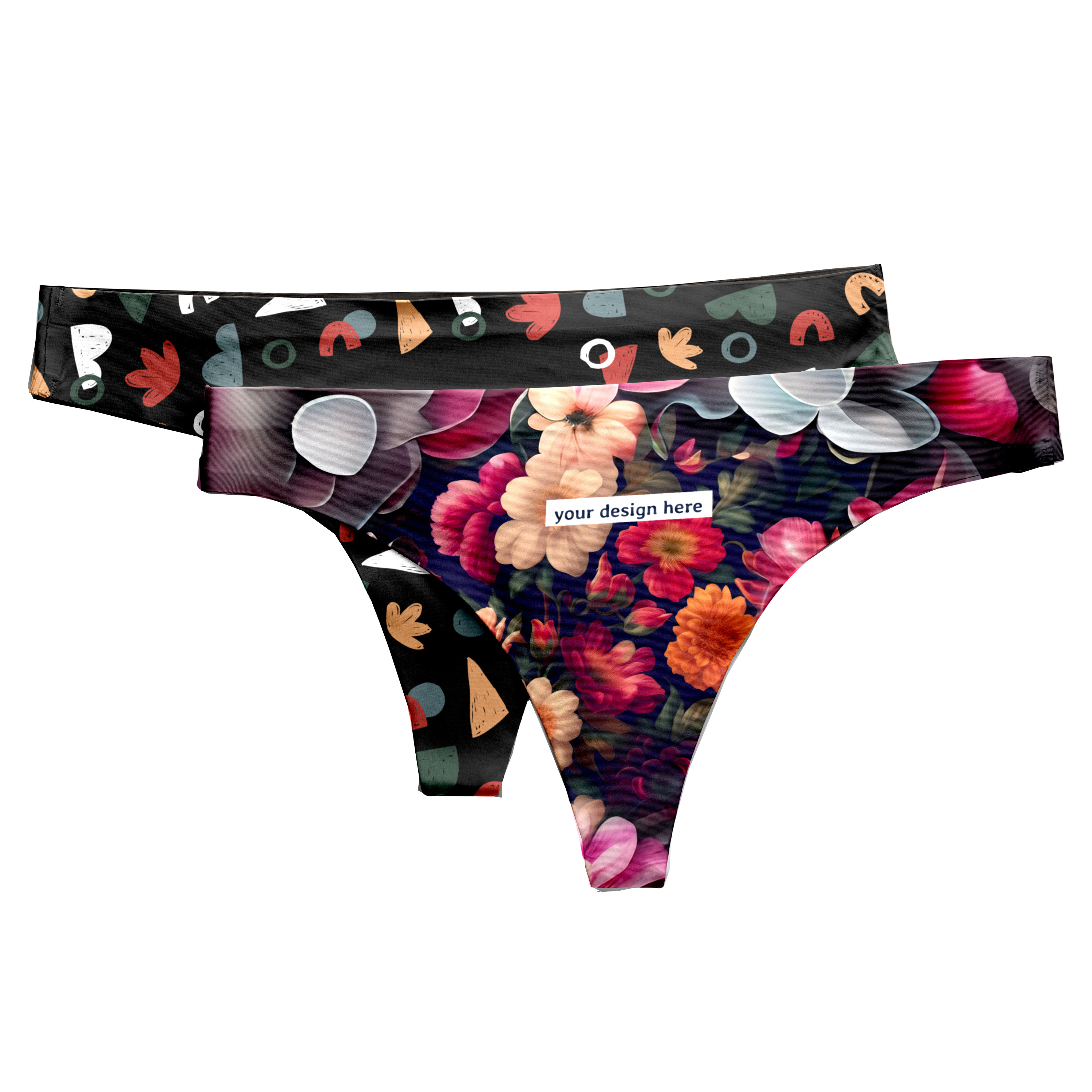 Wholesale Cheap Price Ladies Print Comfortable cotton Polyester Panties Panty bikini bulk manufacturer