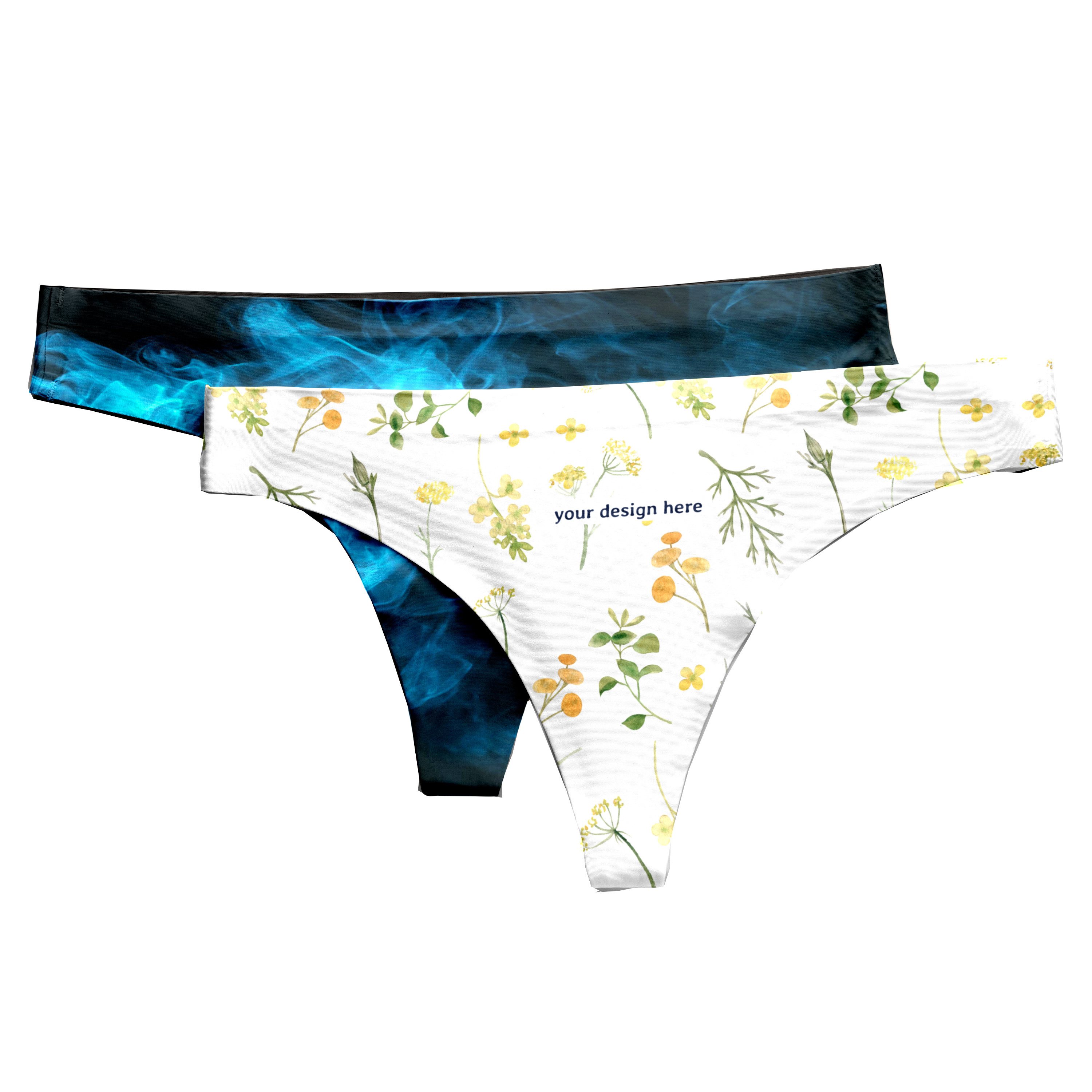 Wholesale Cheap Price Ladies Print Comfortable cotton Polyester Panties Panty bikini bulk manufacturer