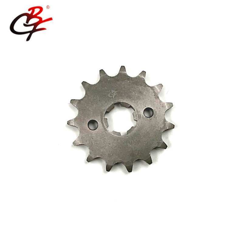 Customized 45 Mn steel chain sprocket kits for motorcycle SUZUKI GIXXER 150