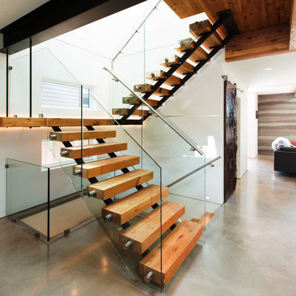 Floating Stair Treads Flights Stacked Floating Stairs  Glass Floating Stairs