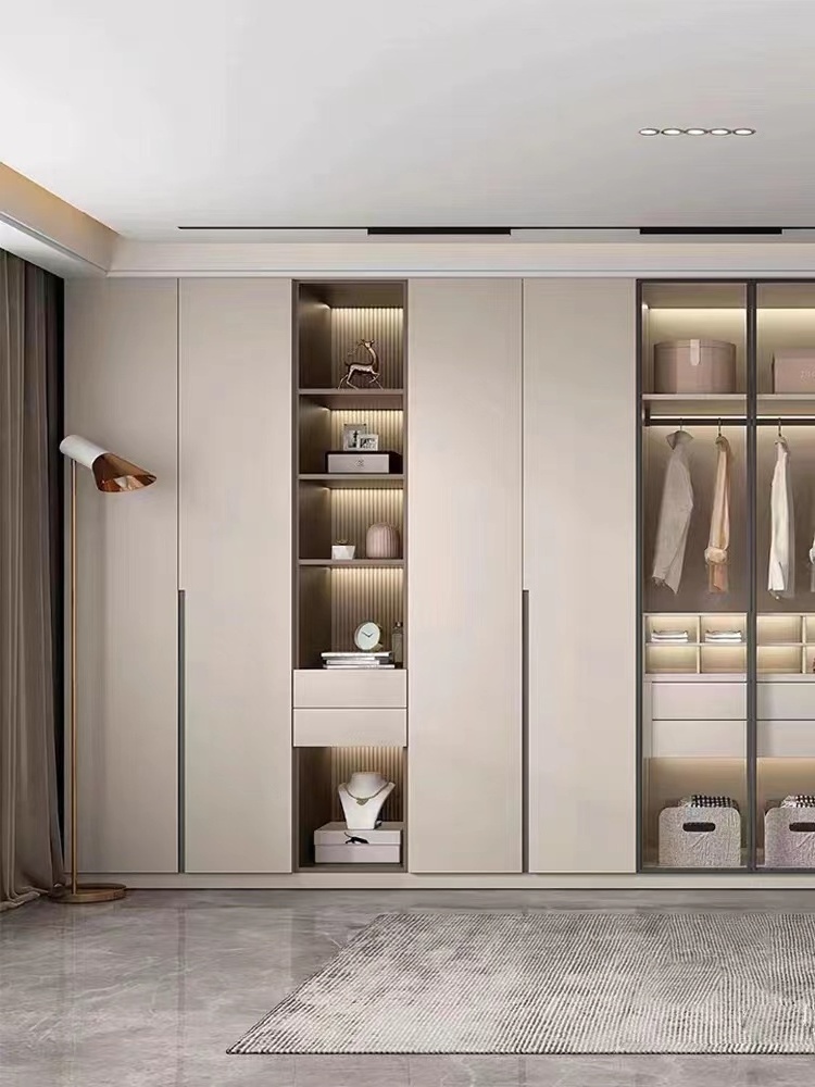 CBMmart free standing wardrobes sliding doors walk in closet wooden wardrobes