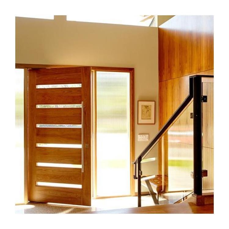 Modern Style Pivot Entry Door Exterior Front Pivot Wood Door for Villa