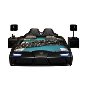 cool Lamborghini Car-bed  creative Children bed with protection guardrail children toy bed