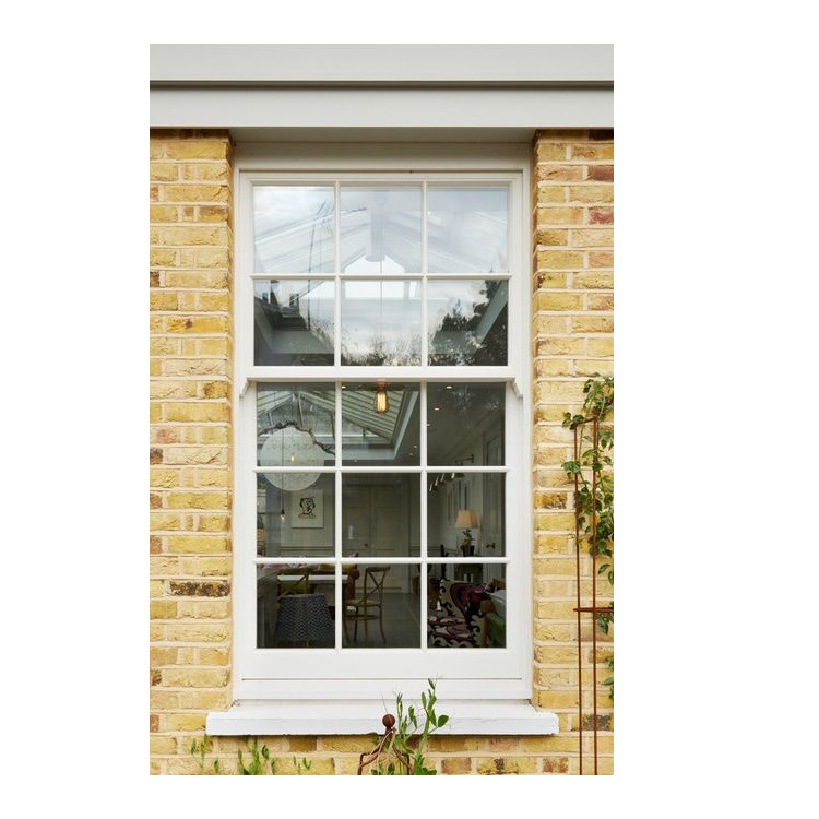 Double Hung Sash Aluminum Window Vertical Up Down Sliding Windows