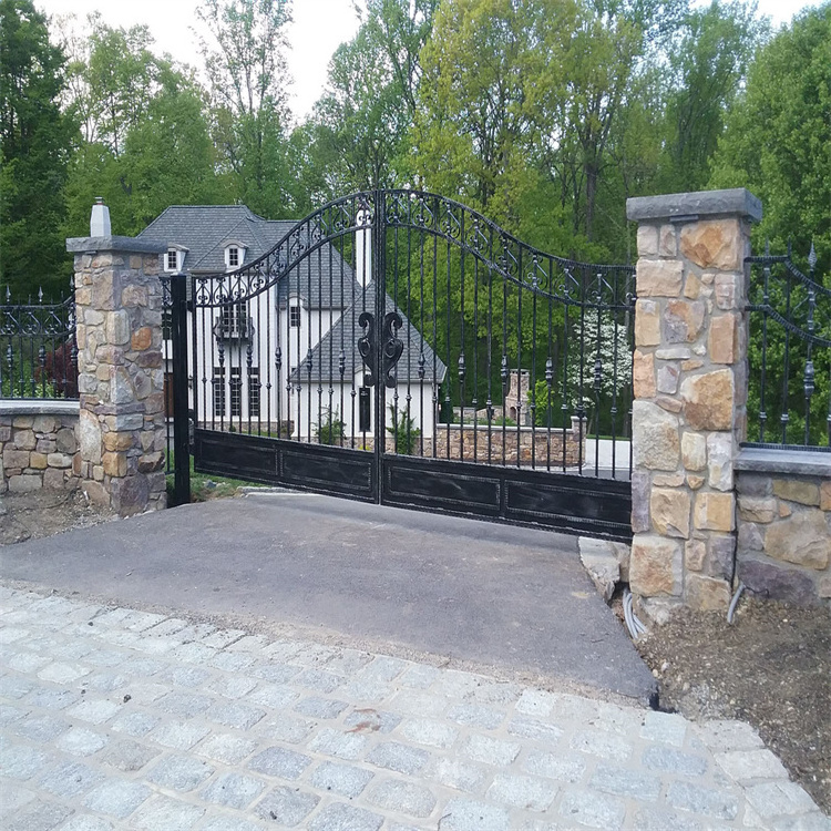 CBMmart Modern Steel Gate Grill Design/house Latest Main Swing Simple Driveway Wrought Iron Gate