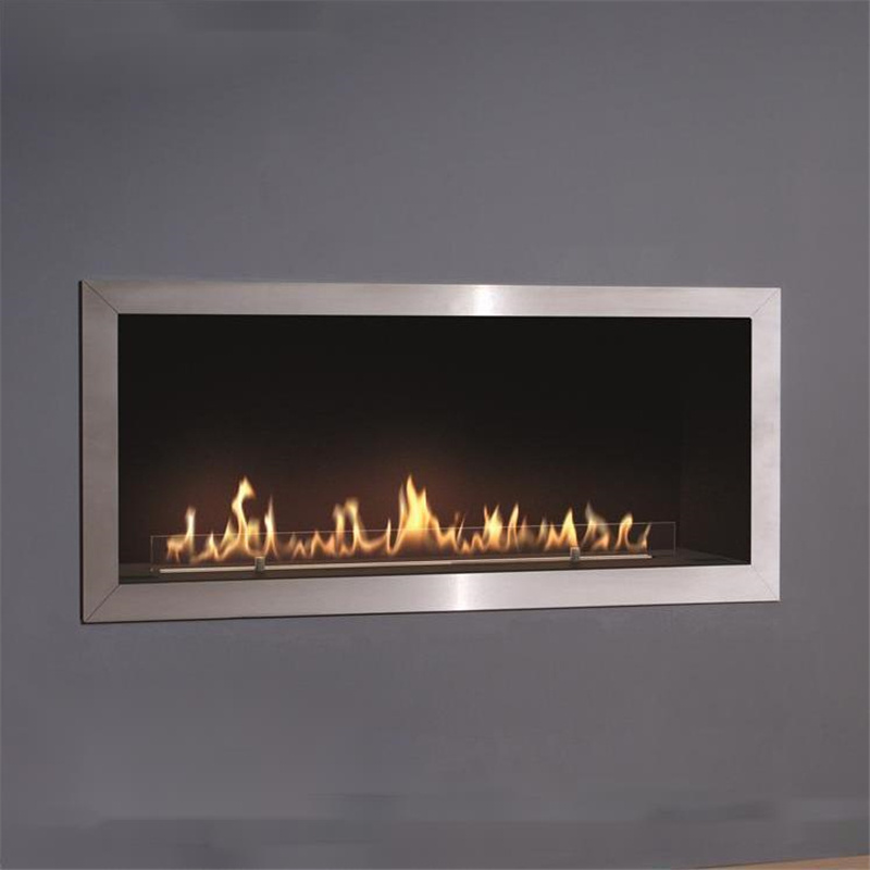 Modern Real Fire Natural Gas Embedded Flame Control Indoor Stoves Fireplaces