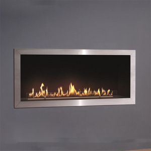 Modern Real Fire Natural Gas Embedded Flame Control Indoor Stoves Fireplaces