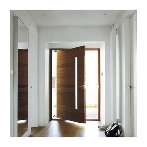 Modern Style Pivot Entry Door Exterior Front Pivot Wood Door for Villa