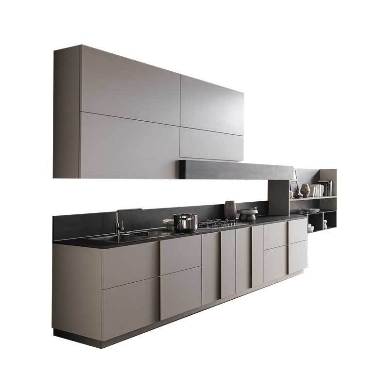 Blum accessories foshan wholesale modern modular kitchen cabinet