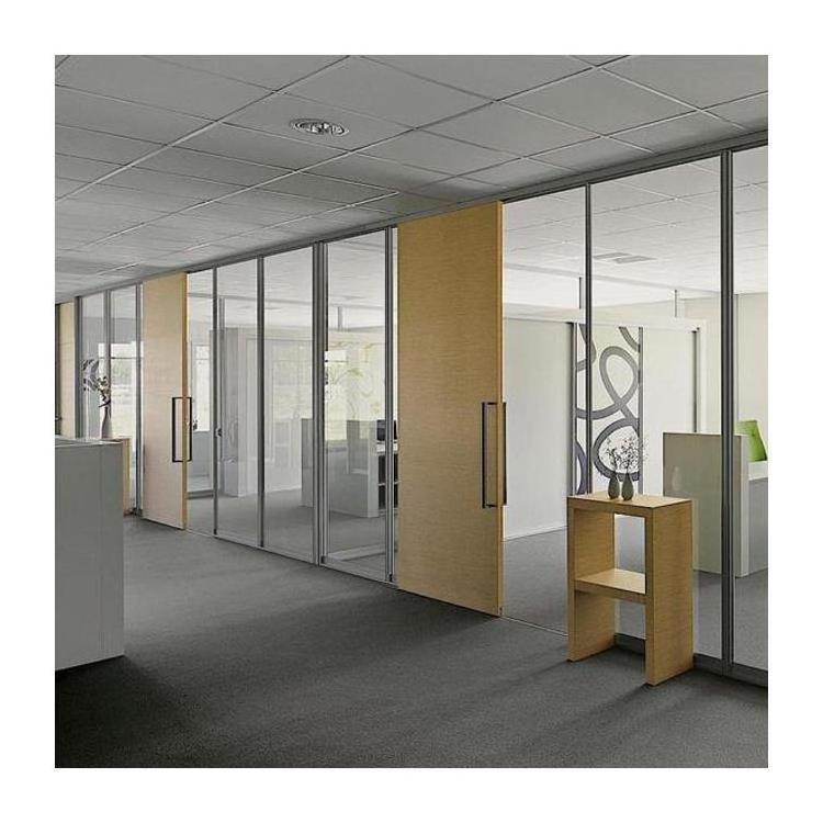 modern office partition wall material aluminum profiles cubicles glass price glass office partitions office partition wall price