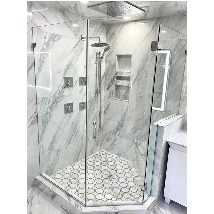 Luxury Simple Bathroom Sliding Tempered Glass Shower Door Cabin, bathroom shower door