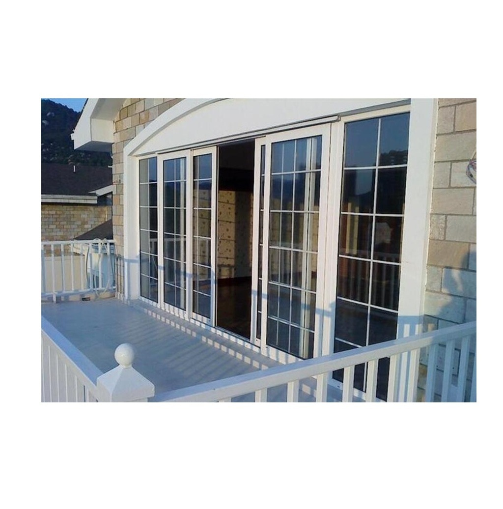 CBMMART French design PVC sliding window design Glass UPVC double glazed Door Swing Sliding Casement Window