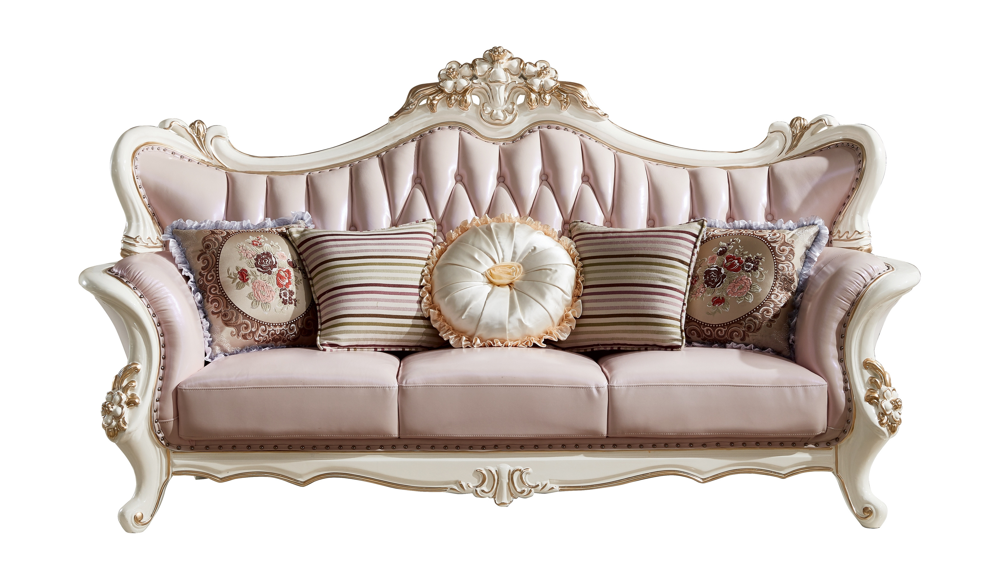 Classic style Antique Sofa 1 2 3 European Style Luxury furniture set Living Room Sofa Sets