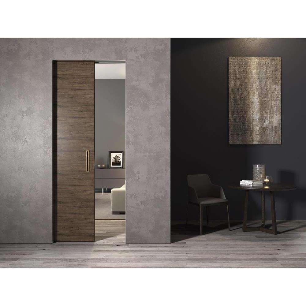 CBMMART Modern Wood Interior Flush Invisible Door Design with Hidden Hinge Frameless Secret Concealed Door