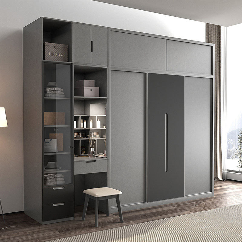 Customized bedroom furniture wardrobes sliding doors customized wardrobe wooden wardrobe