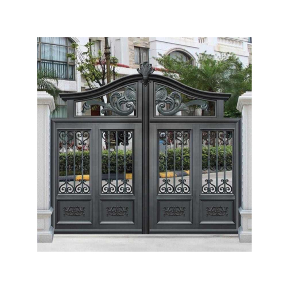 CBMmart Widely Used quality fencing trellis aluminum gates sliding easily assembled swing wrought iron gate designs