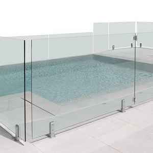 Pool Fence Glass Railing Design Glass Balustrade Stainless Steel Glass Pool Fence Spigot