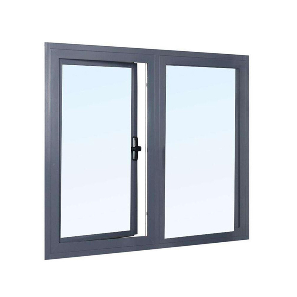 Black Aluminum Window Profile Swing Windows Aluminum Casement Windows With Grill