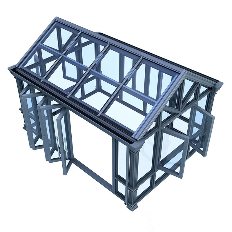 CBMMART High quality aluminum alloy Outdoor 4 Season Aluminum And Glass Sunroom For Solarium