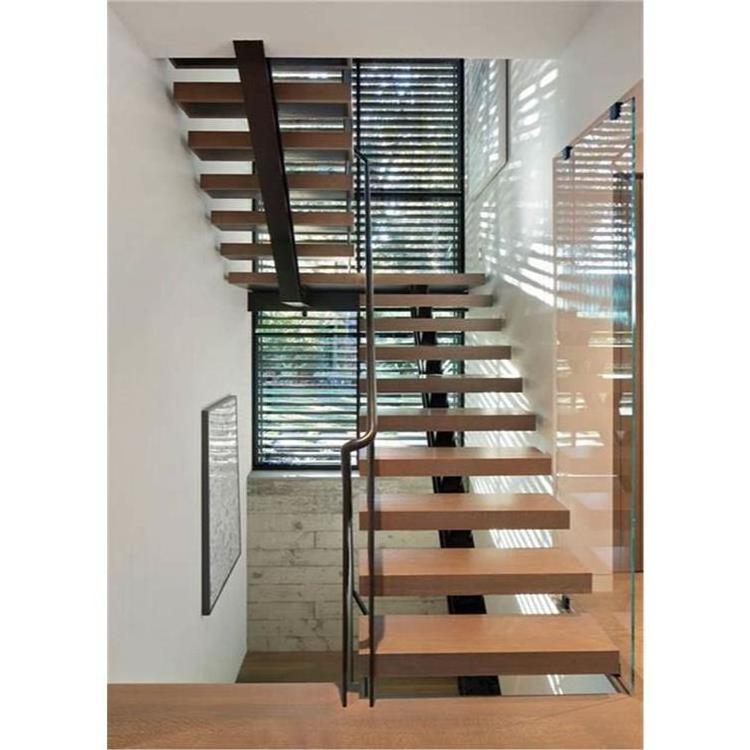 Exterior Metal Steel Stringer Customized Stairs