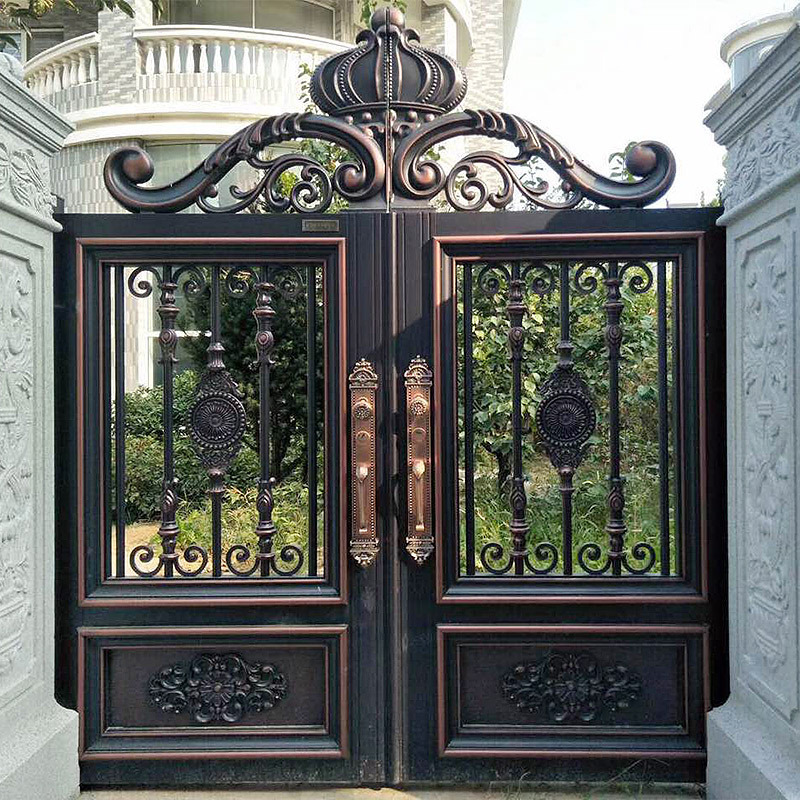 2019 Hot sales house gates design garden vinyl fence gate