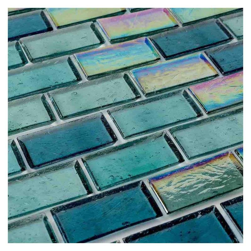 Decoration Tiles Square Glass Mosaic Tile For Bathroom Wall