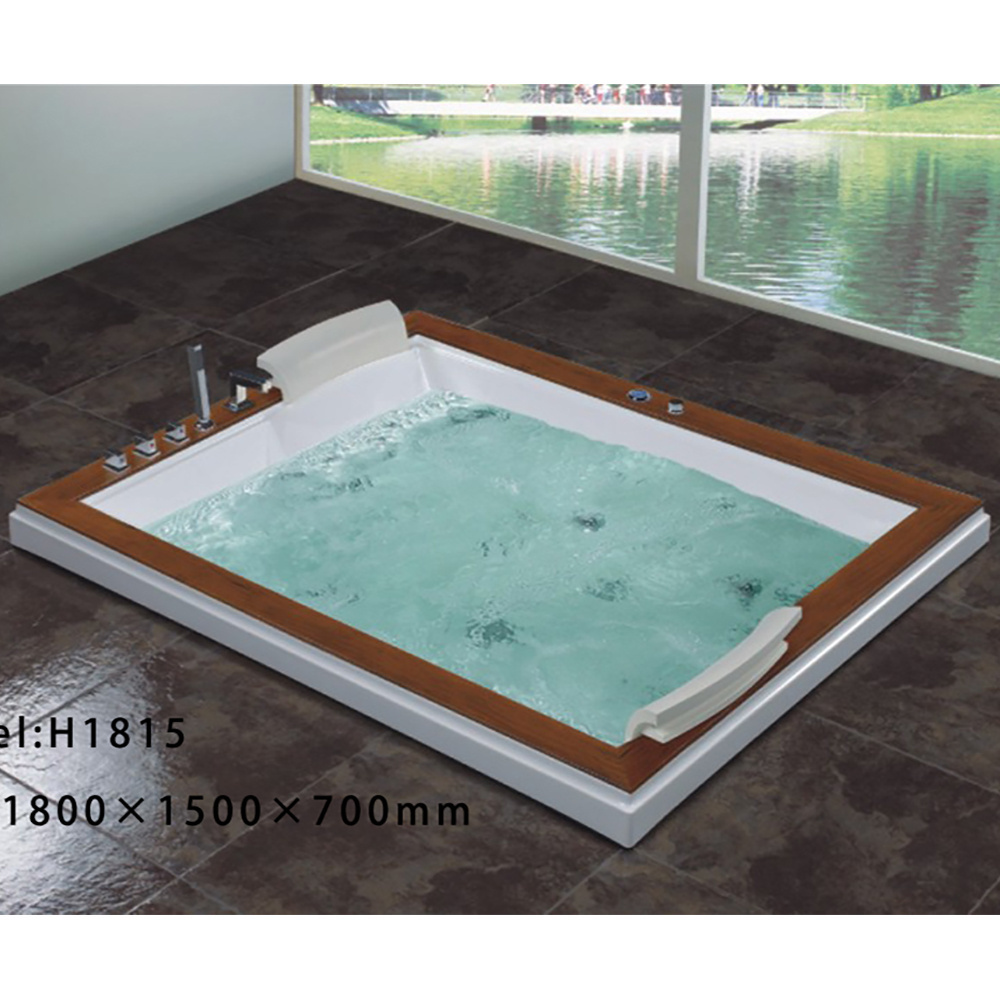 Built-in whirlpool bathtub 2 person hot tub whirlpool outdoor spa