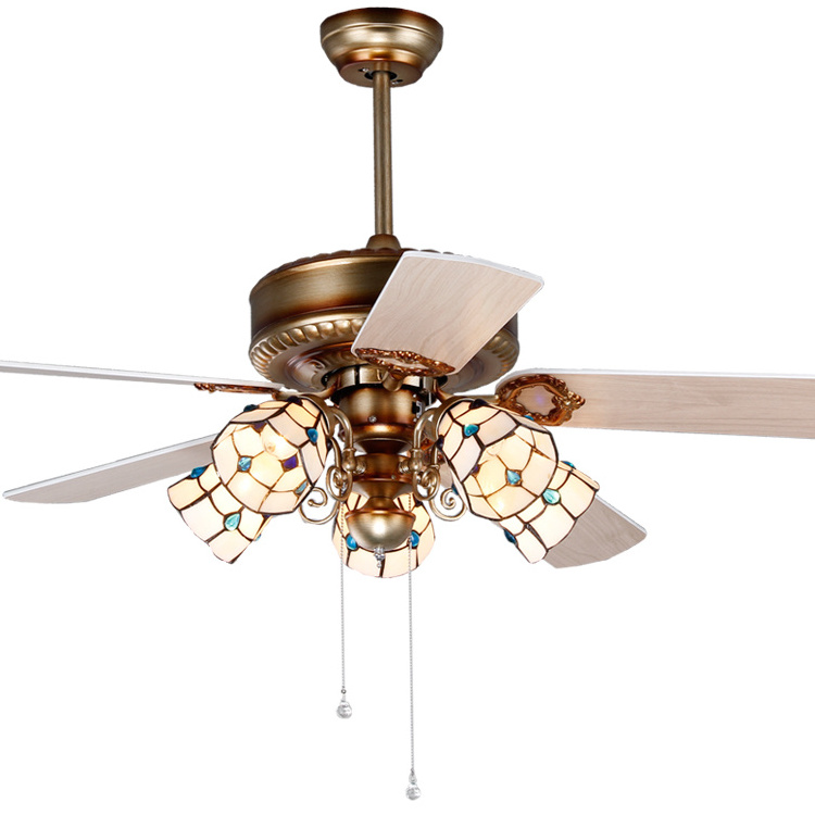 Living room or dining room modern ceiling fans with lights made in China