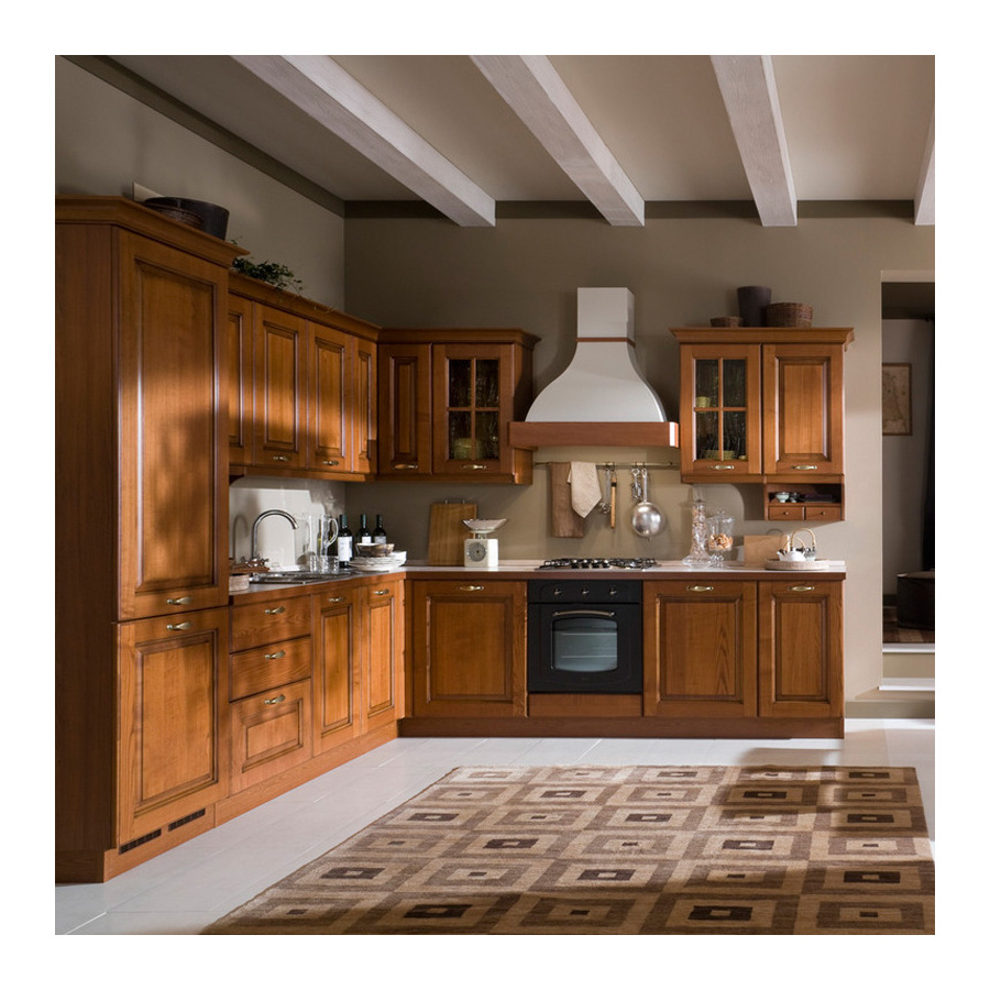 American Classic Solid Wood Complete Shaker Style Kitchen Cabinet Furniture