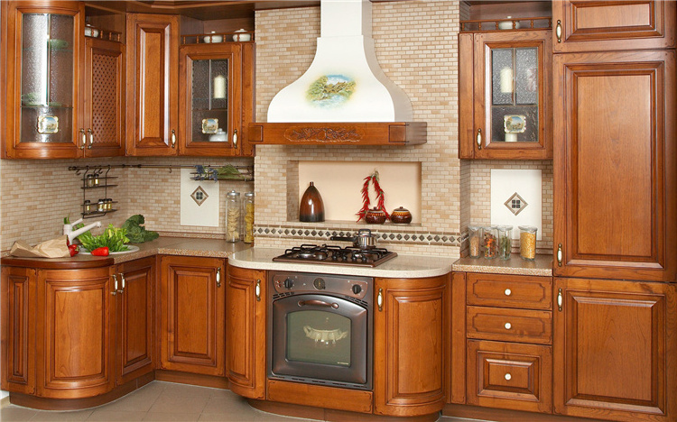 American Classic Solid Wood Complete Shaker Style Kitchen Cabinet Furniture