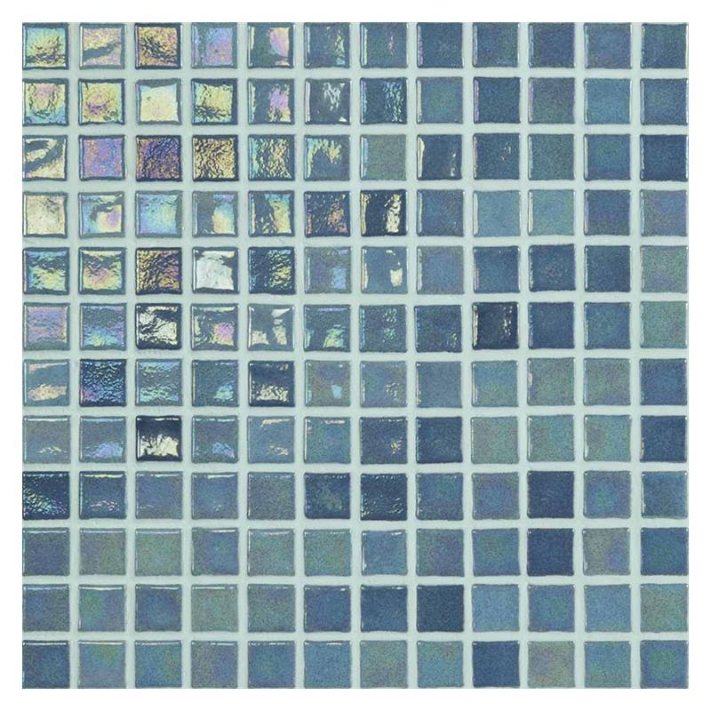 Foshan 20x20 4mm Thick Blue Swimming Pool Mosaic Tile