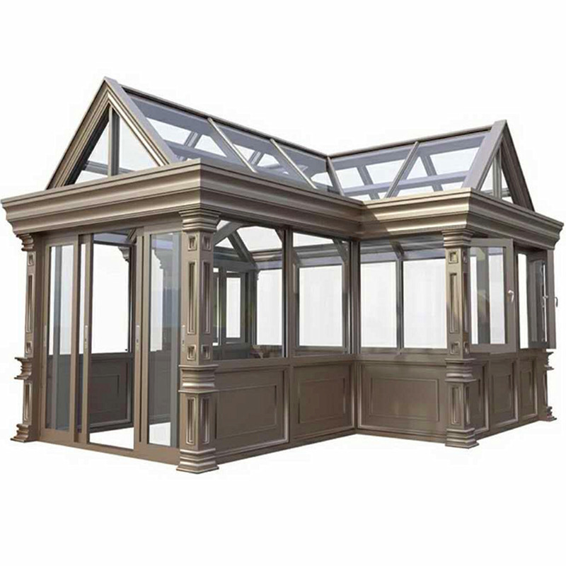 CBMMART High quality aluminum alloy Outdoor 4 Season Aluminum And Glass Sunroom For Solarium