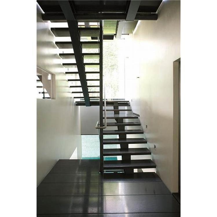 Exterior Metal Steel Stringer Customized Stairs