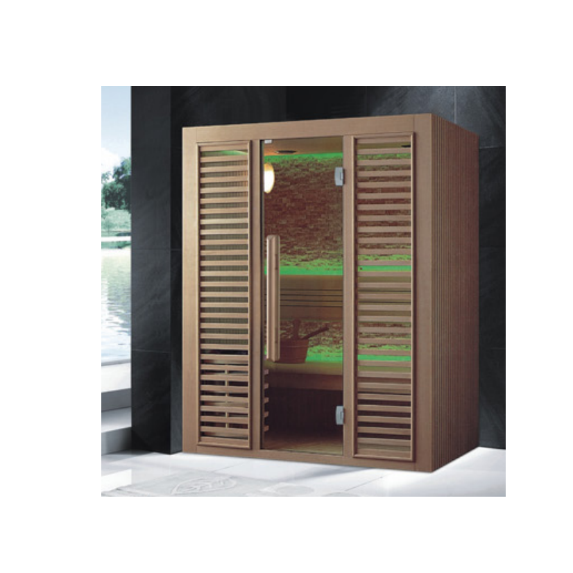 Cbmmart High end luxury customized Canadian hemlock outdoor traditional steam sauna wooden room