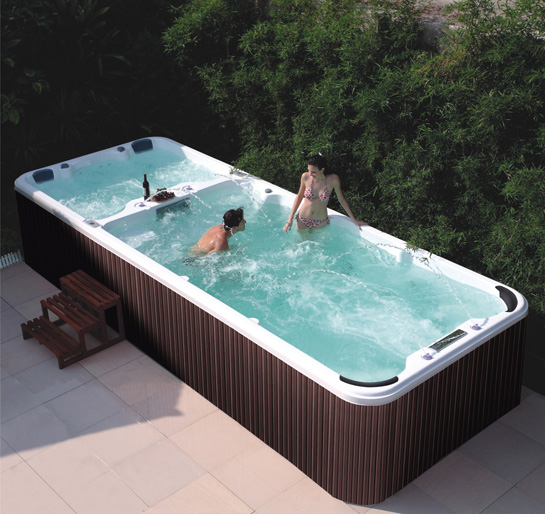 Luxury acrylic bathtubs bathtubs & Whirlpools swim spas outdoor spa swimming pool spa tubs large hot tub swim spa