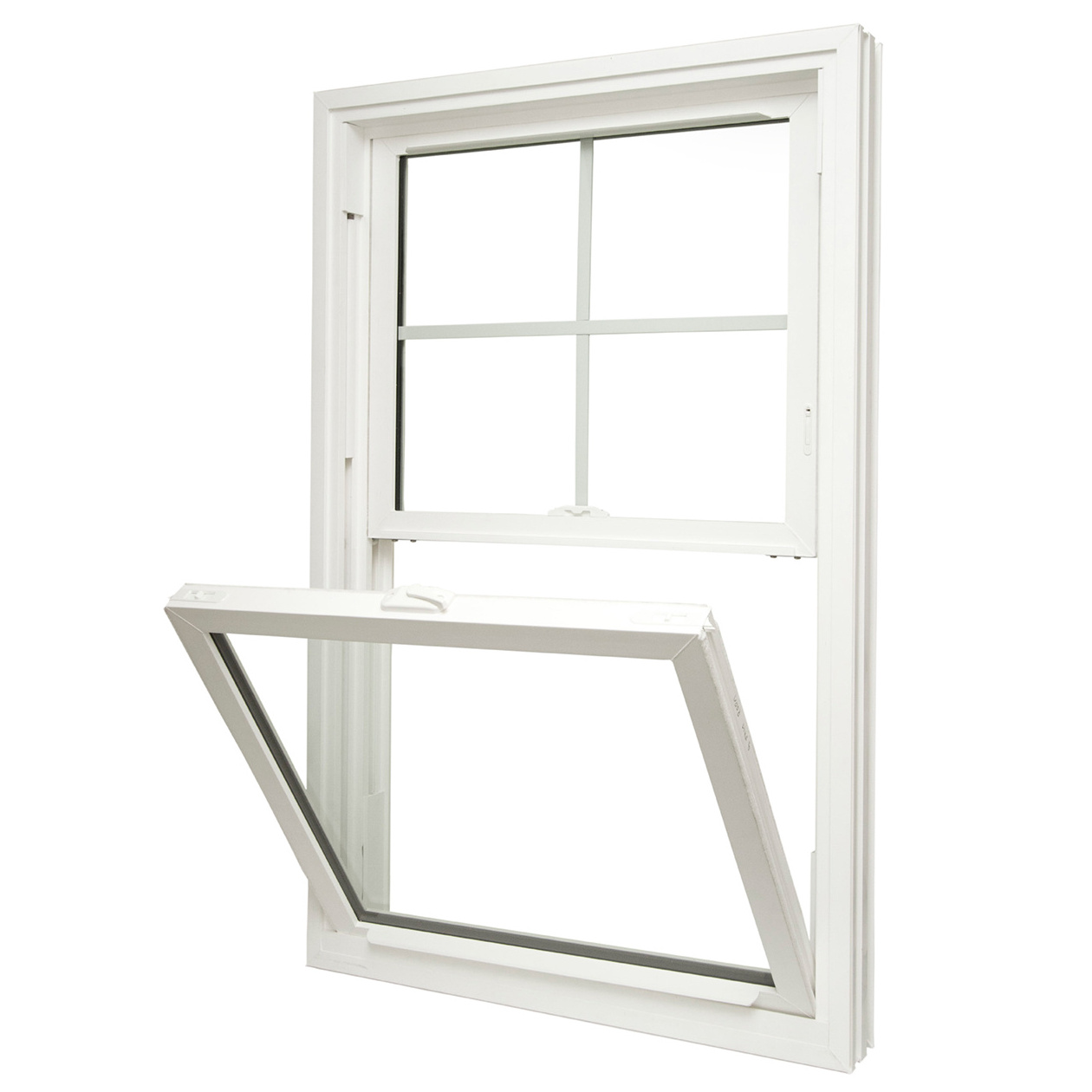 Latest Design Aluminum Up Down Sliding WindowSound Proof Energy Effective Hung Windows Double Glass Hung Window