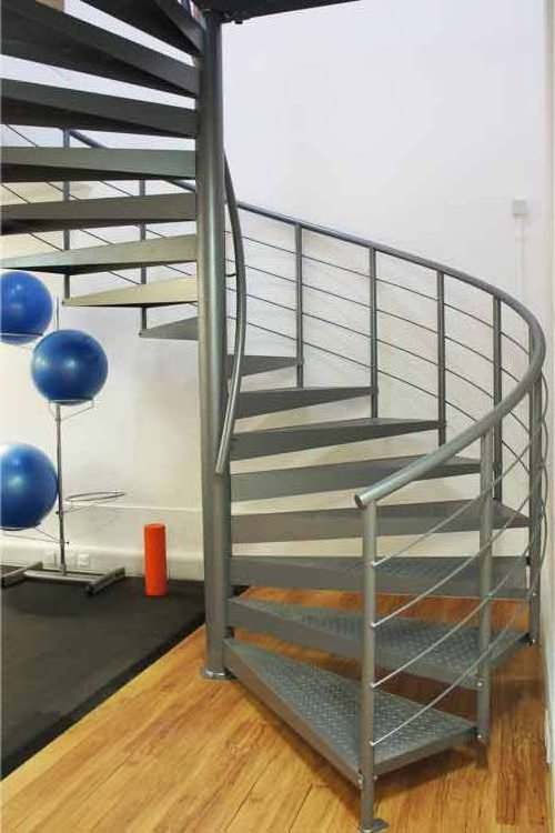 factory metal spiral stairs / cast iron used spiral staircase