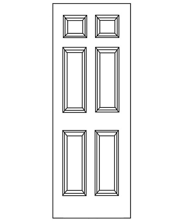 DOORS MDF moulded wooden doors for houses white primer simple latest designs double wooden single slab door